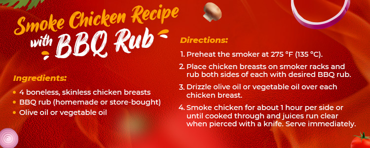 smoke chicken bbq recipe